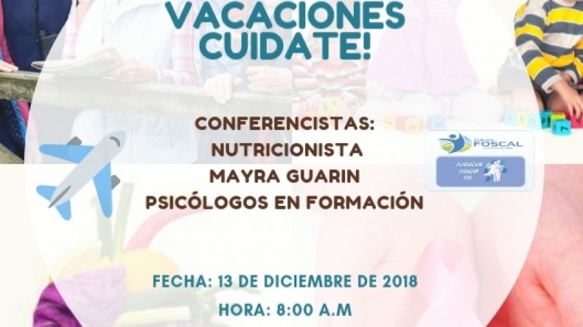 foto principal de Las Patologias no se van de Vacaciones Cuidate !!