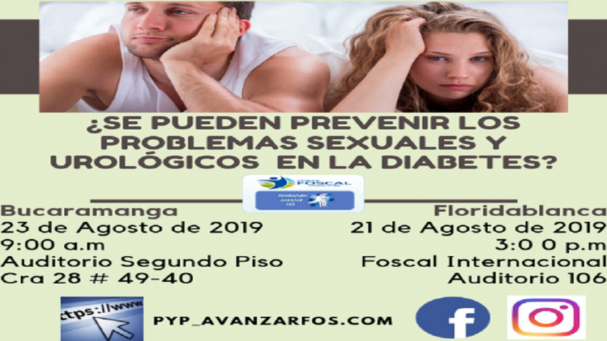 foto principal de SE PUEDEN PREVENIR LOS PROBLEMAS SEXUALES Y UROLÓGICOS EN LA DIABETES?